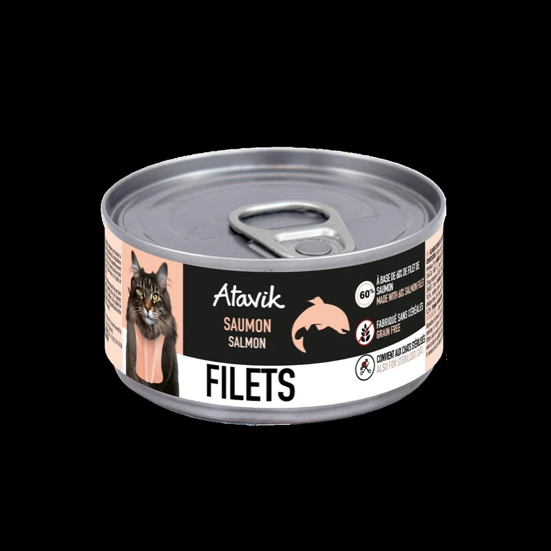 Terrines Effet Main Filets chat - Recettes à la main - Atavik