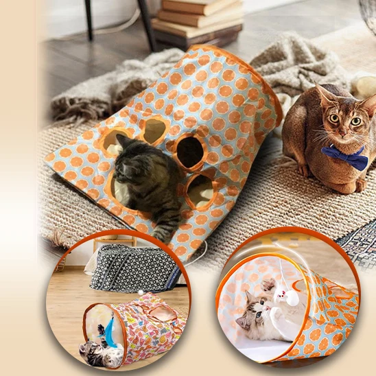 Mini tunnel pour chat - Tunnel Bag Toy