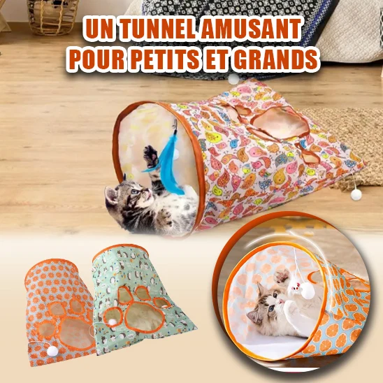 Mini tunnel pour chat - Tunnel Bag Toy