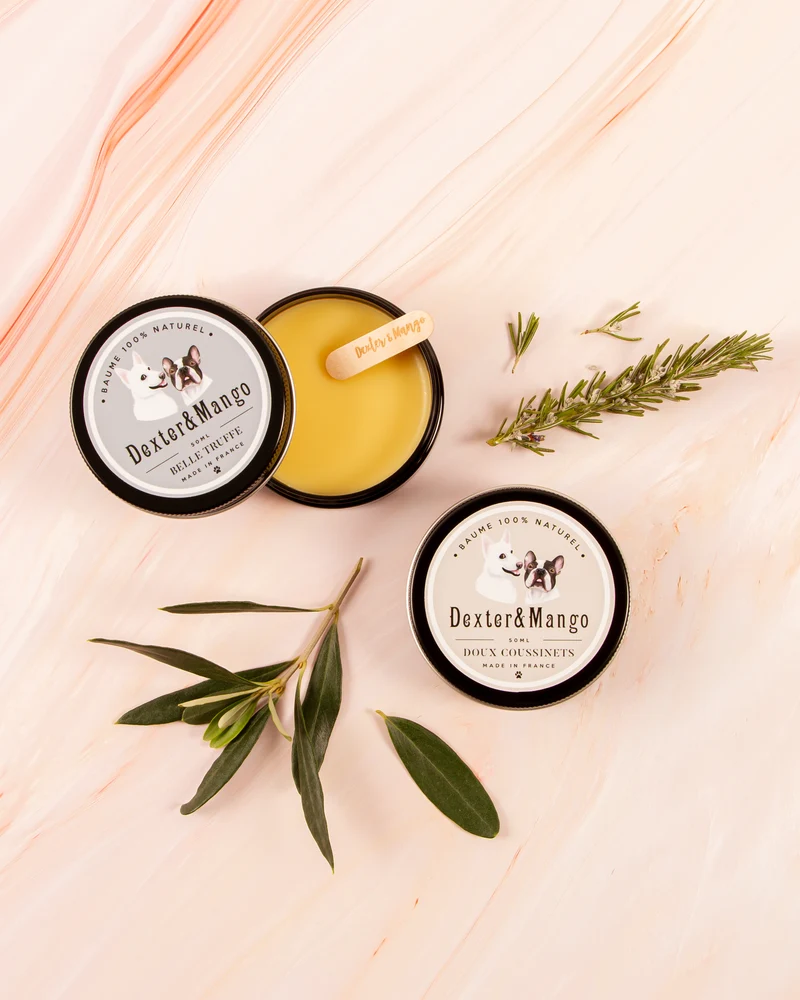 Baume Doux Coussinets pour chiens 🐶 Dexter & Mango