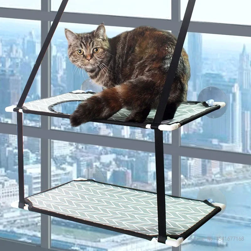 Hamac pour chat fenêtre - Double