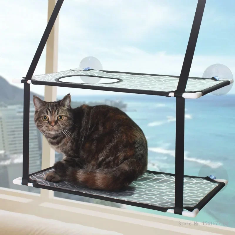 Hamac pour chat fenêtre - Double