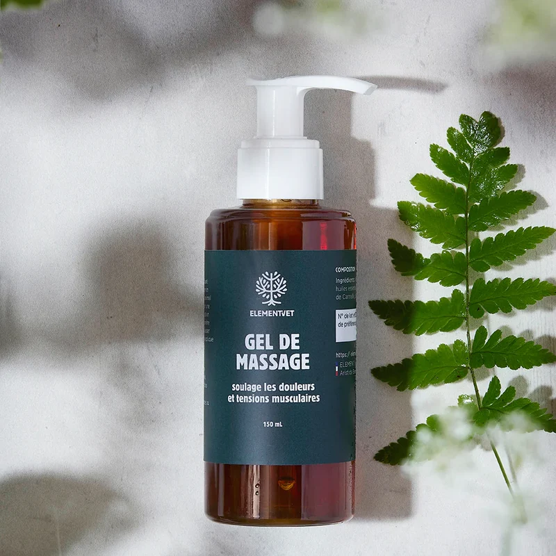 Gel de massage bien être chiens - ELEMENT vet