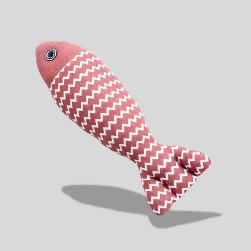 Peluche poisson herbe à chat - Effet irrésistible | CatNipFish