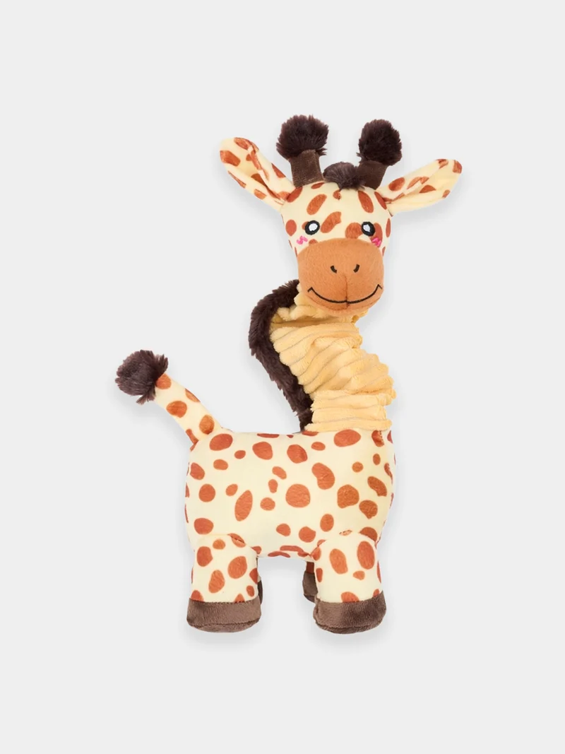 Peluche pour chien avec cou extensible - Bungee buddies Girafe 🦒 - Zippy Paws