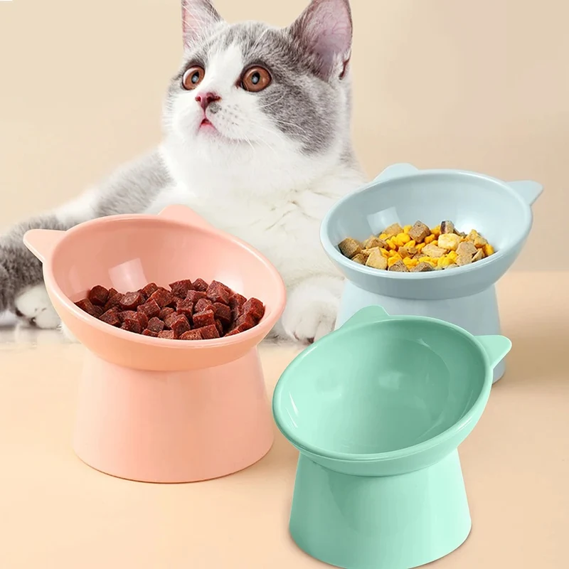 Gamelle chat surélevée - Cat Feeder Bowl