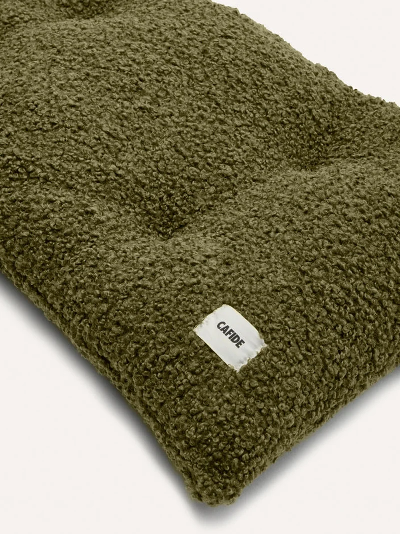 Coussin pour chien Bela - Bouclette vert - Cafide