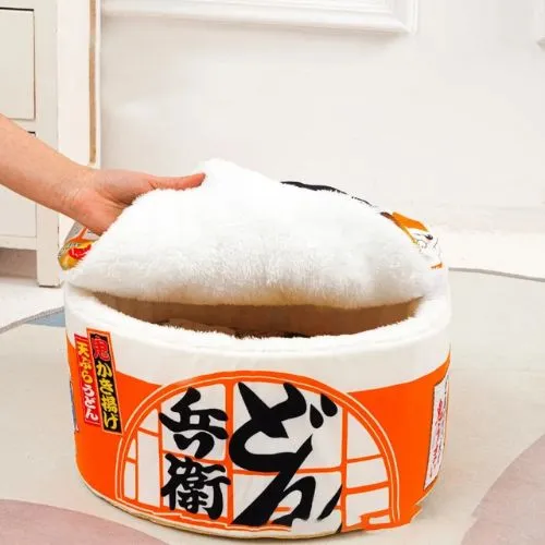 niche pour chat nouilles japonaises