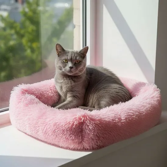 panier pour chat apaisant