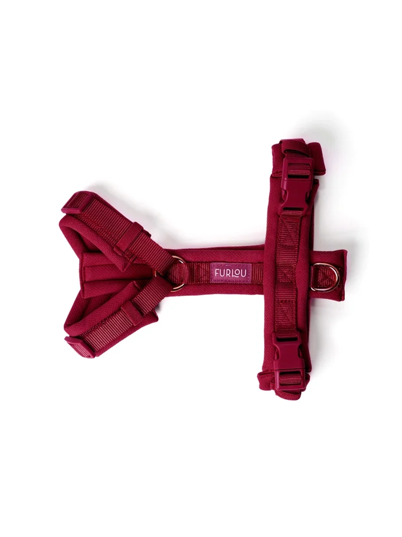 Harnais pour chien ultra léger Comfort - Bordeaux - Furlou