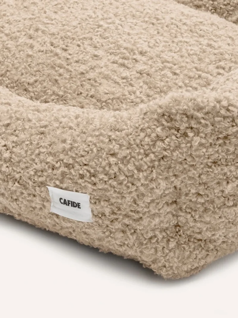 Panier pour chien Snozy - Bouclette Beige - Cafide