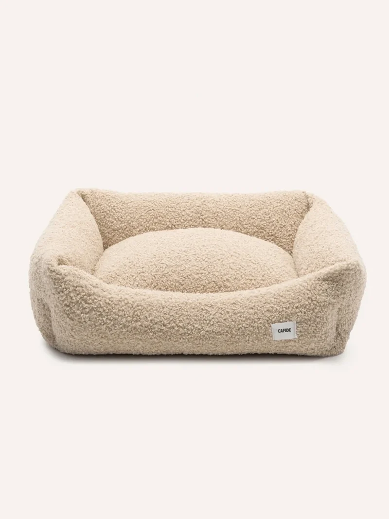 Panier pour chien Snozy - Bouclette Beige - Cafide