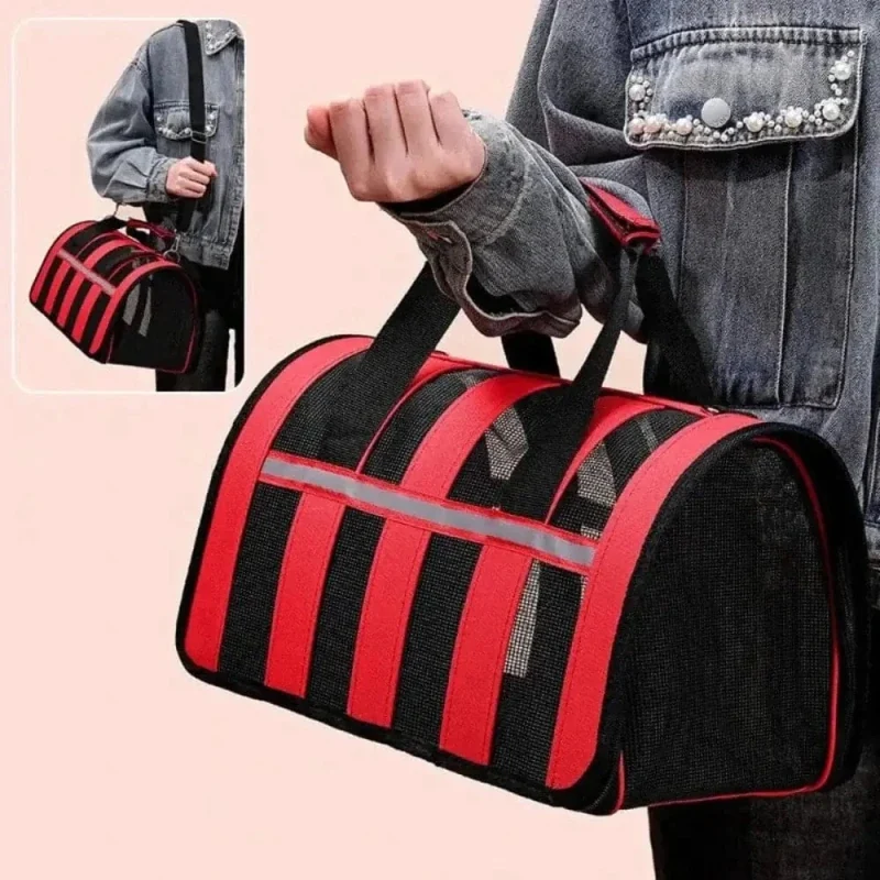Sac de transport en maille respirante - Chats & petits chiens | Cat & Dog