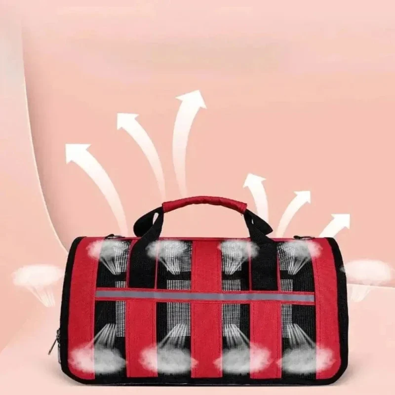 Sac de transport en maille respirante - Chats & petits chiens | Cat & Dog