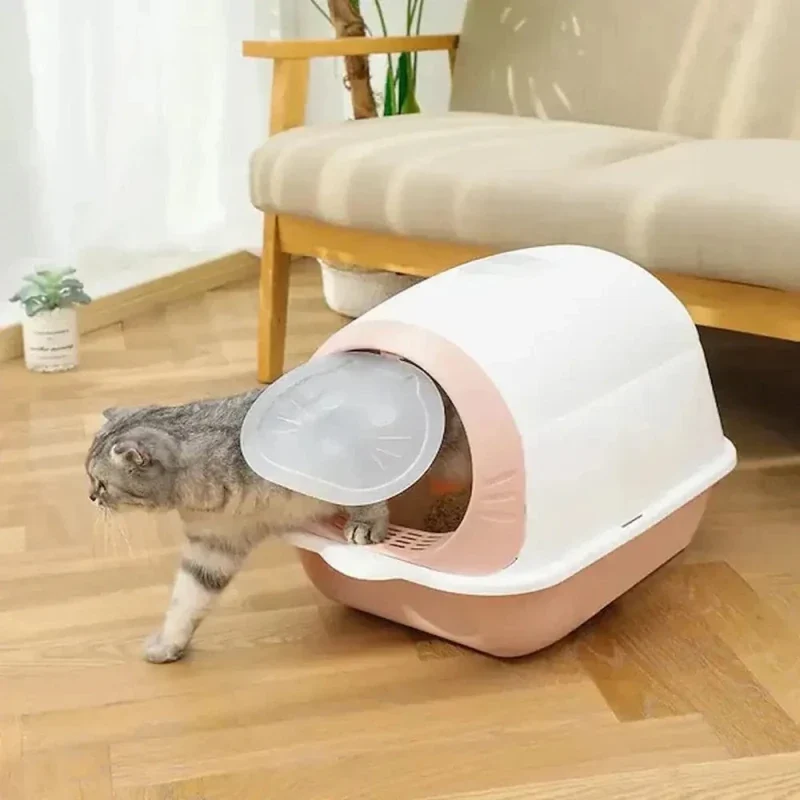 Litière chat fermée anti odeur - Hygiène garantie | ZenLitière