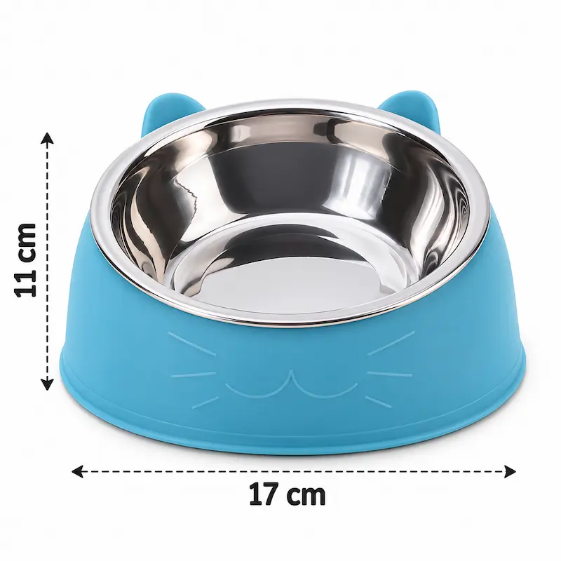 Gamelle anti renversement chat - Ultra stable | NoSpill
