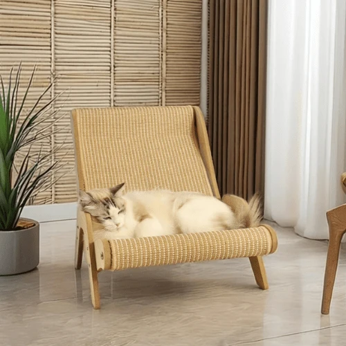 fauteuil pour chat griffoir