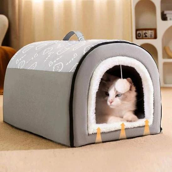 cabane chat grotte