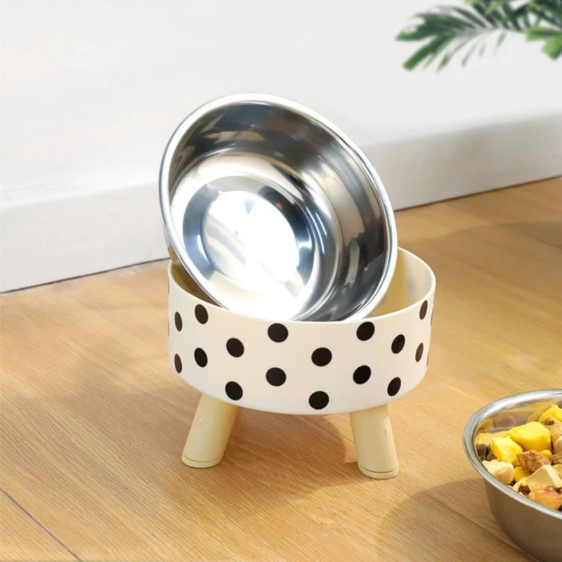 gamelle chat surélevée | POLKA FEED