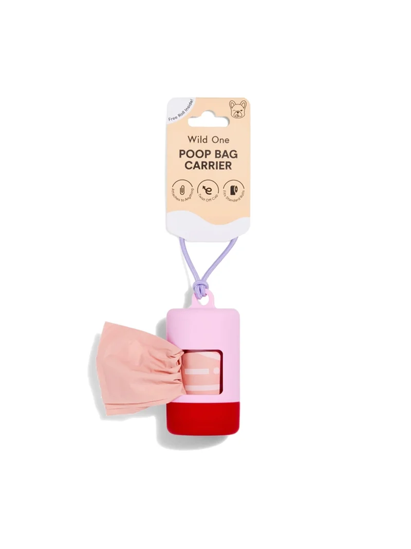 Distributeur de sacs à déjection canine - Bubblegum ColorBlock - Wild One