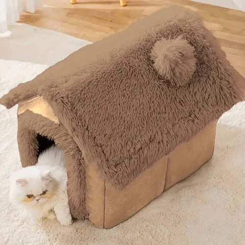 maison pour chat douce