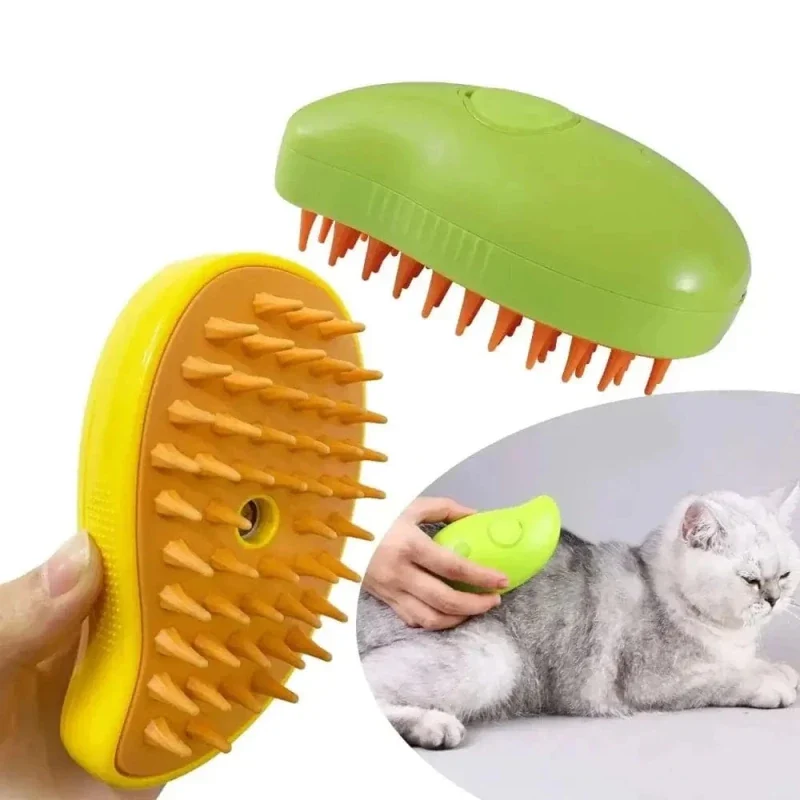Brosse pour vapeur chat - Poils éliminés sans effort | SteamPaws