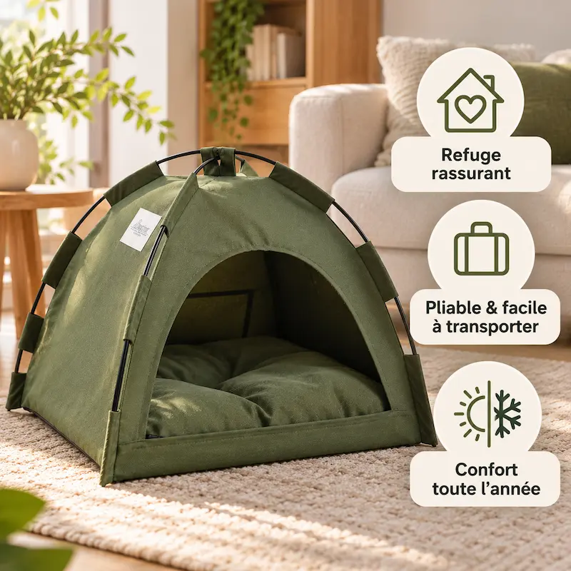 Tente pour chat - Refuge cosy | CozyTent