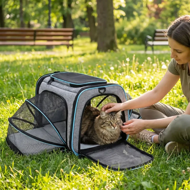 Sac de transport chat XXL