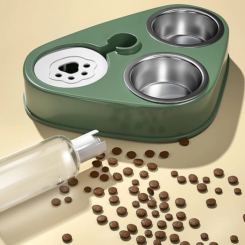 Gamelle pour chat - Avec distributeur d'eau