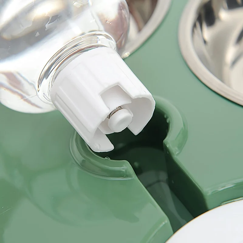 Gamelle pour chat - Avec distributeur d'eau