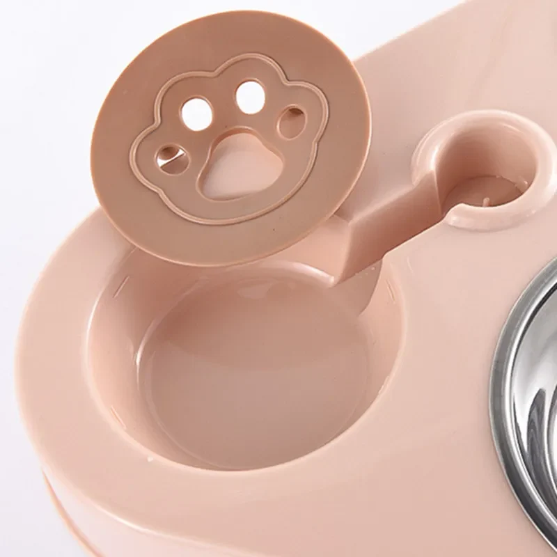 Gamelle pour chat - Avec distributeur d'eau