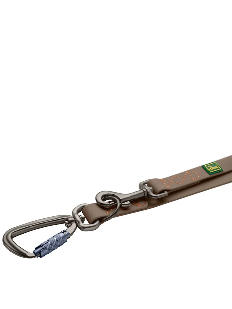 Laisse pour chien 3 positions en Biothane - Havana taupe - Hunter