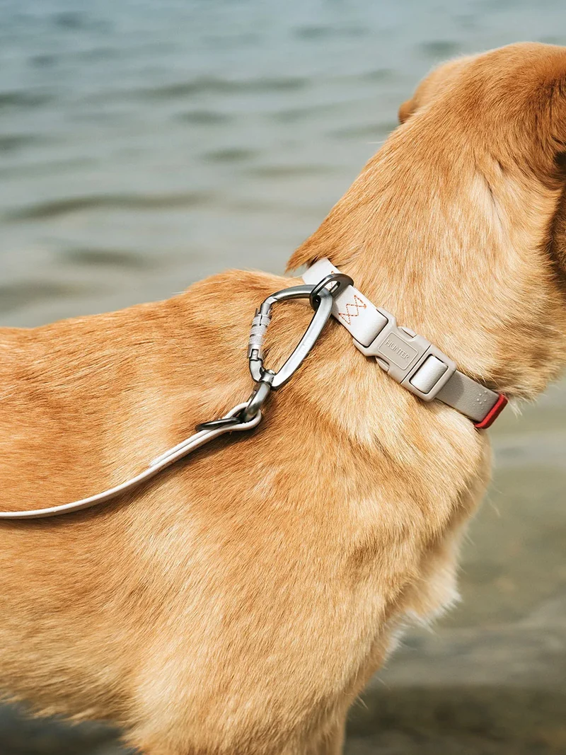 Laisse pour chien 3 positions en Biothane - Havana grège - Hunter