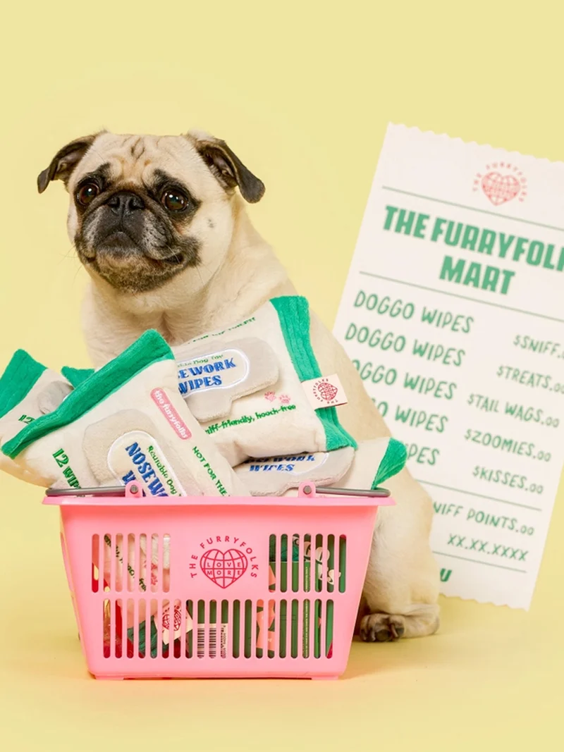 Jouet de fouille pour chien - Doggo Wipes 🐶 - The FurryFolks