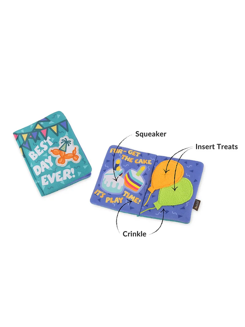 Peluche pour chien - Party Animals 🥳 Carte d'anniversaire - Pet PLAY