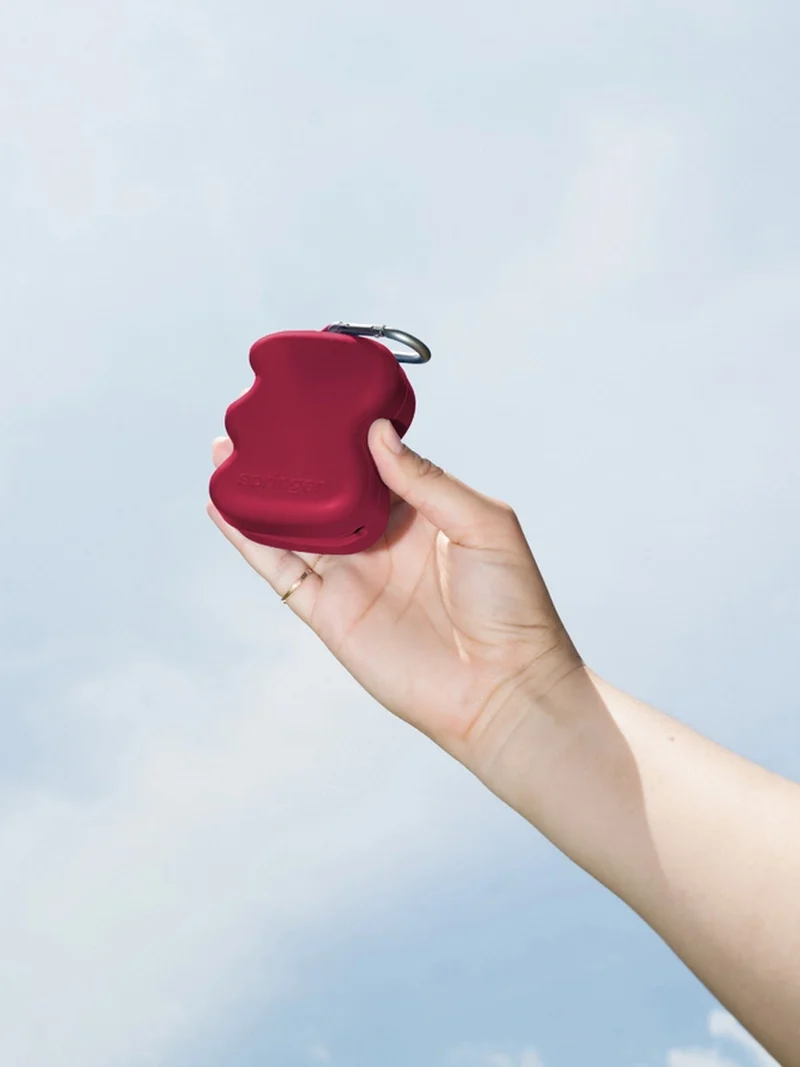 Pochette à friandises pour chien en silicone - Mûre - Springer