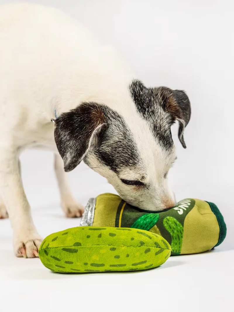 Peluche pour chien - Wine Bar Cornichons 🥒 - Pet PLAY