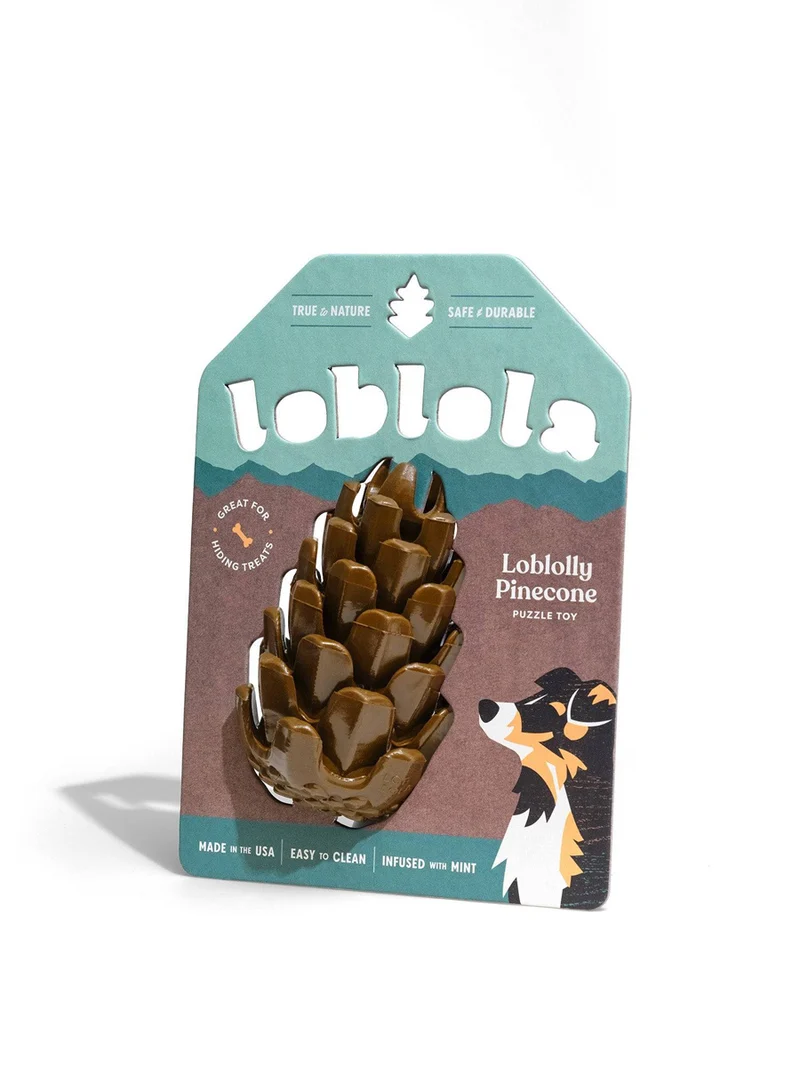 Jouet occupation pour chien - Pomme de Pin - Loblola
