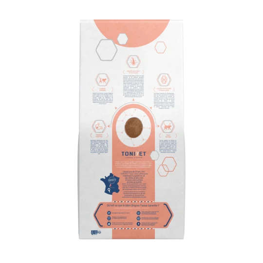Tonivet Adulte Stérilisé Saumon Croquette Pour Chat