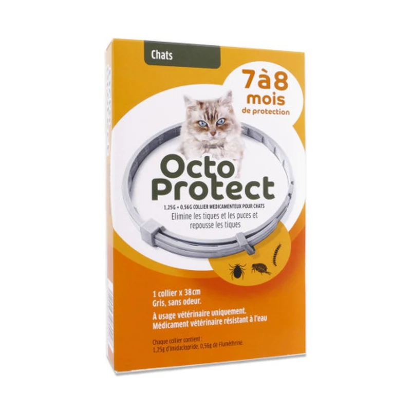Octoprotect collier pour chat