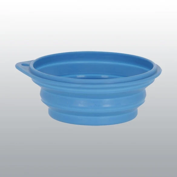 Gamelle de voyage pliable pour chien