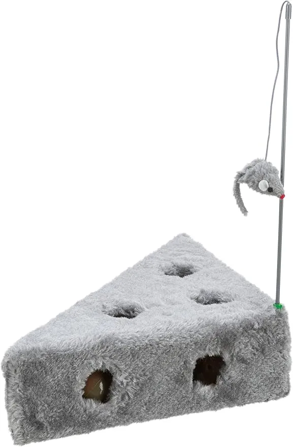 Jeu casse tête en forme de fromage chat