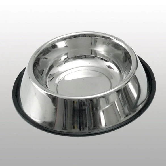 Gamelle antidérapante inox chien
