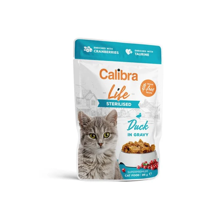 Calibra Life Adulte Sterilised - pâtée chat