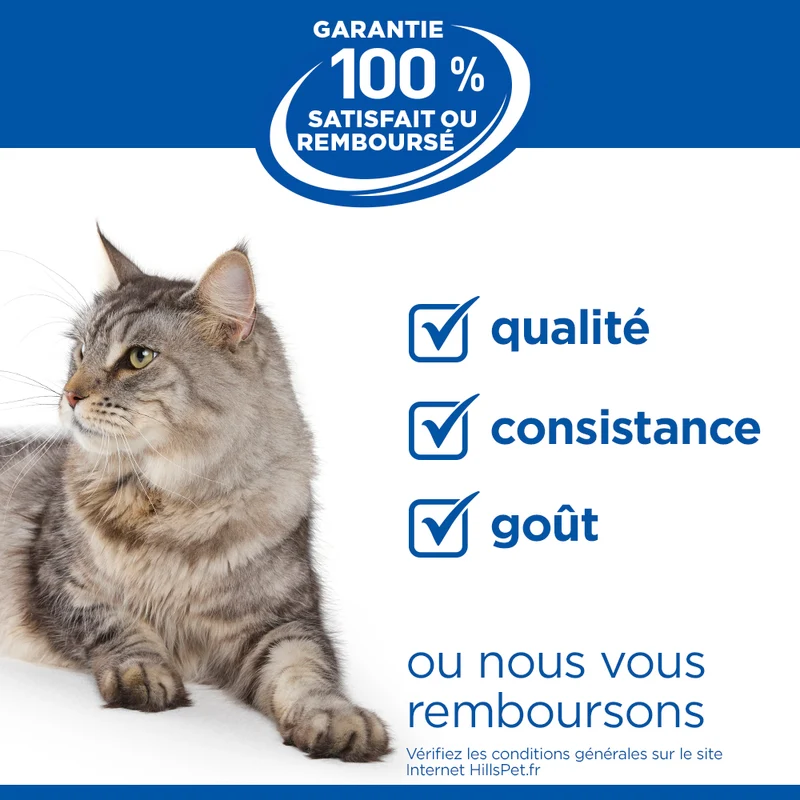 Hill's Science Plan Mature - Croquettes pour Chat Mature au Saumon 10 kg