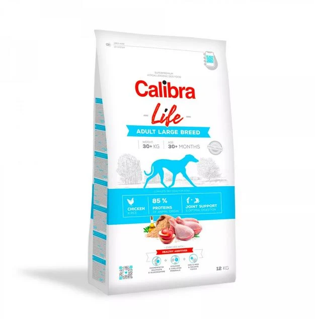 Calibra Life adulte Large au poulet - croquettes chien