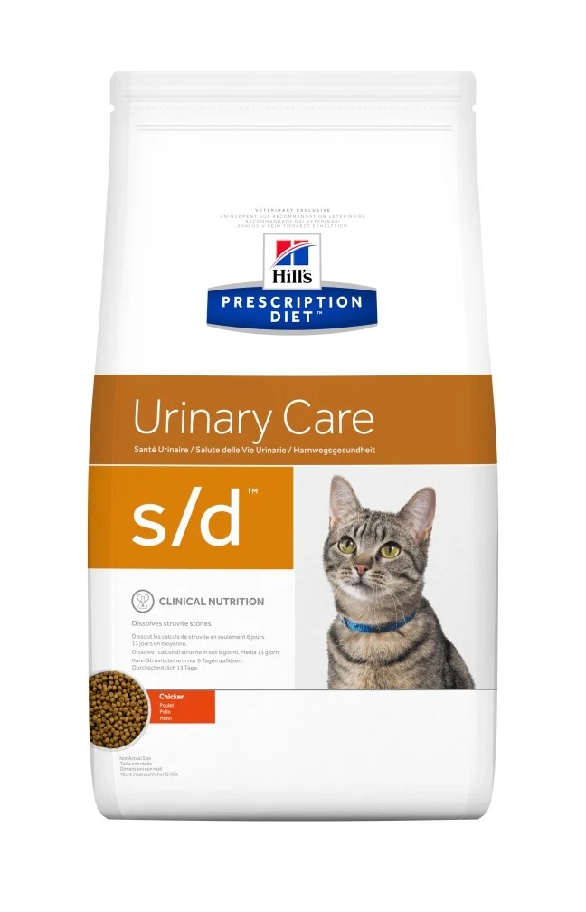 Hill's Prescription Diet s/d Urinary Care au poulet - croquettes chat