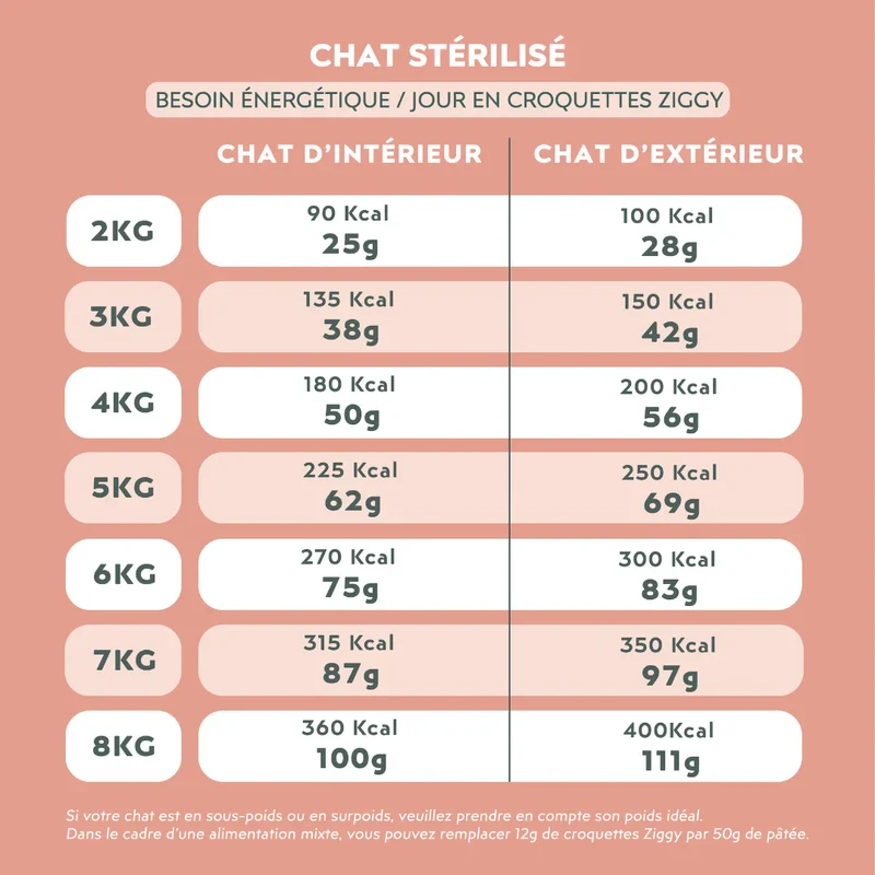 Ziggy Adulte Stérilisé au poulet - croquettes chat