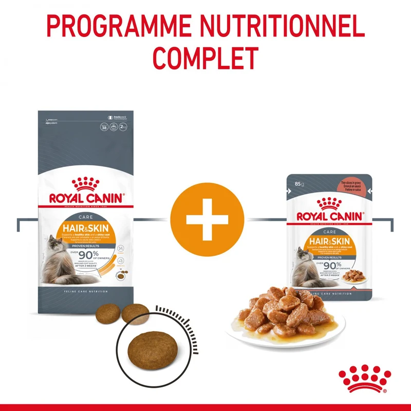 Royal Canin Hair & Skin Care - croquettes chat
