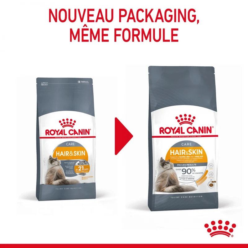 Royal Canin Hair & Skin Care - croquettes chat